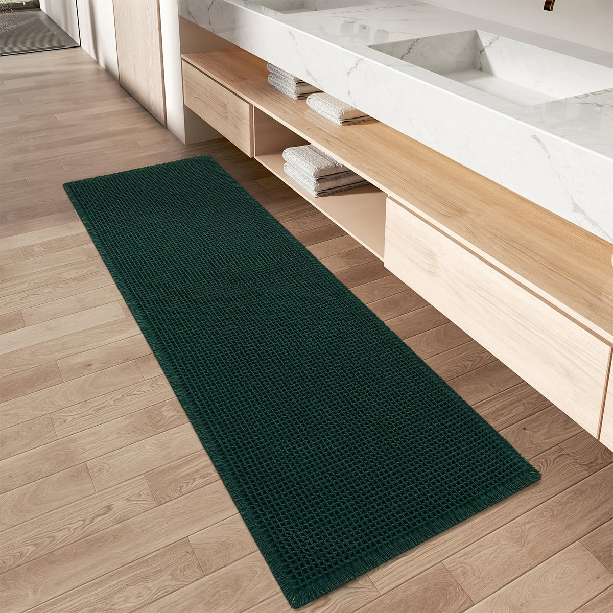 Vert foncé / 16.93 x 60.24 pouces / 43 x 153 cm