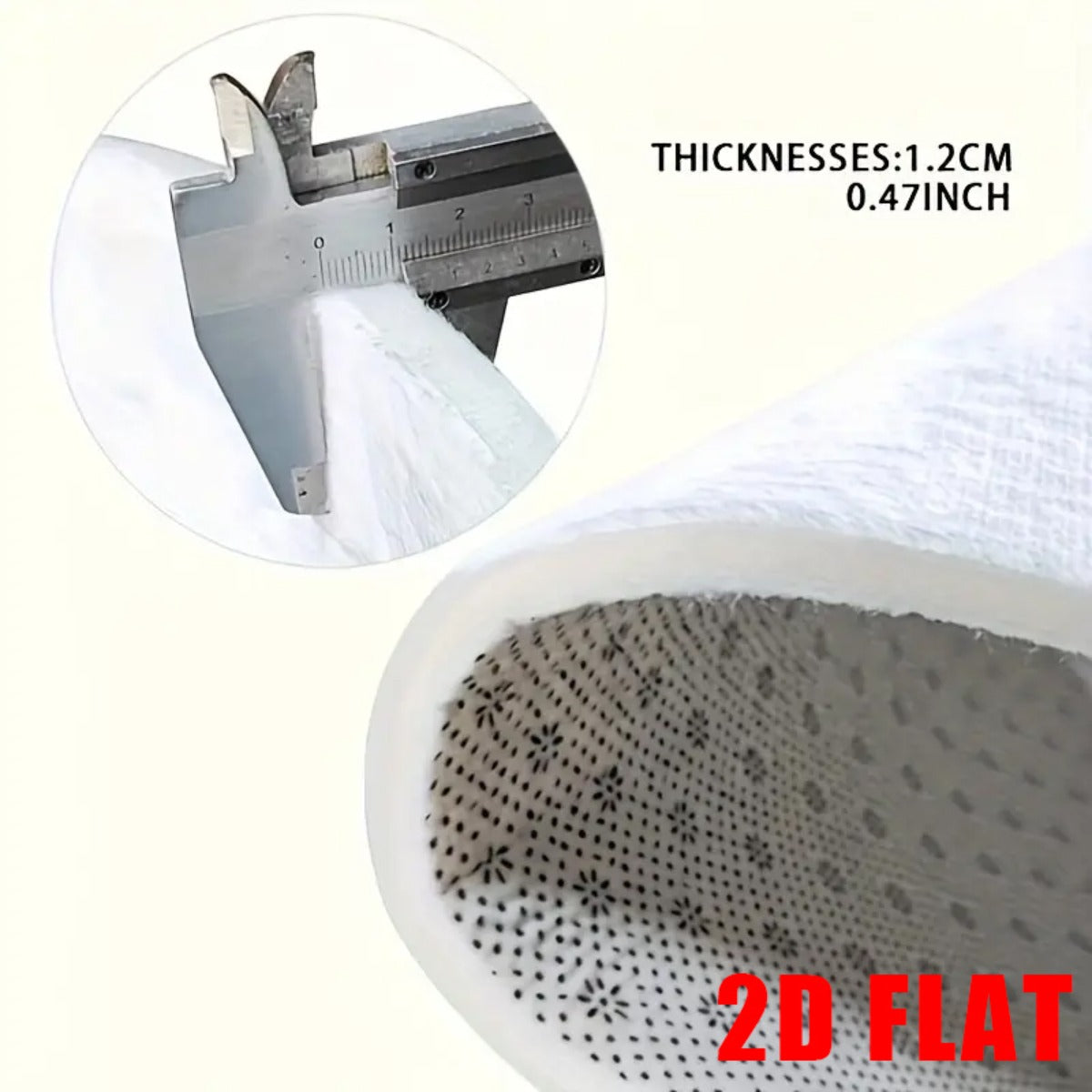 Grand tapis de salle de bain uni profond