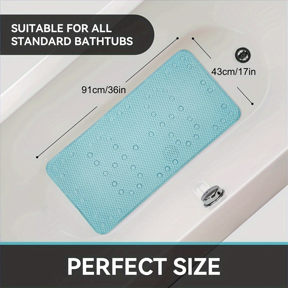 Tapis de baignoire antidérapant PVC, 4