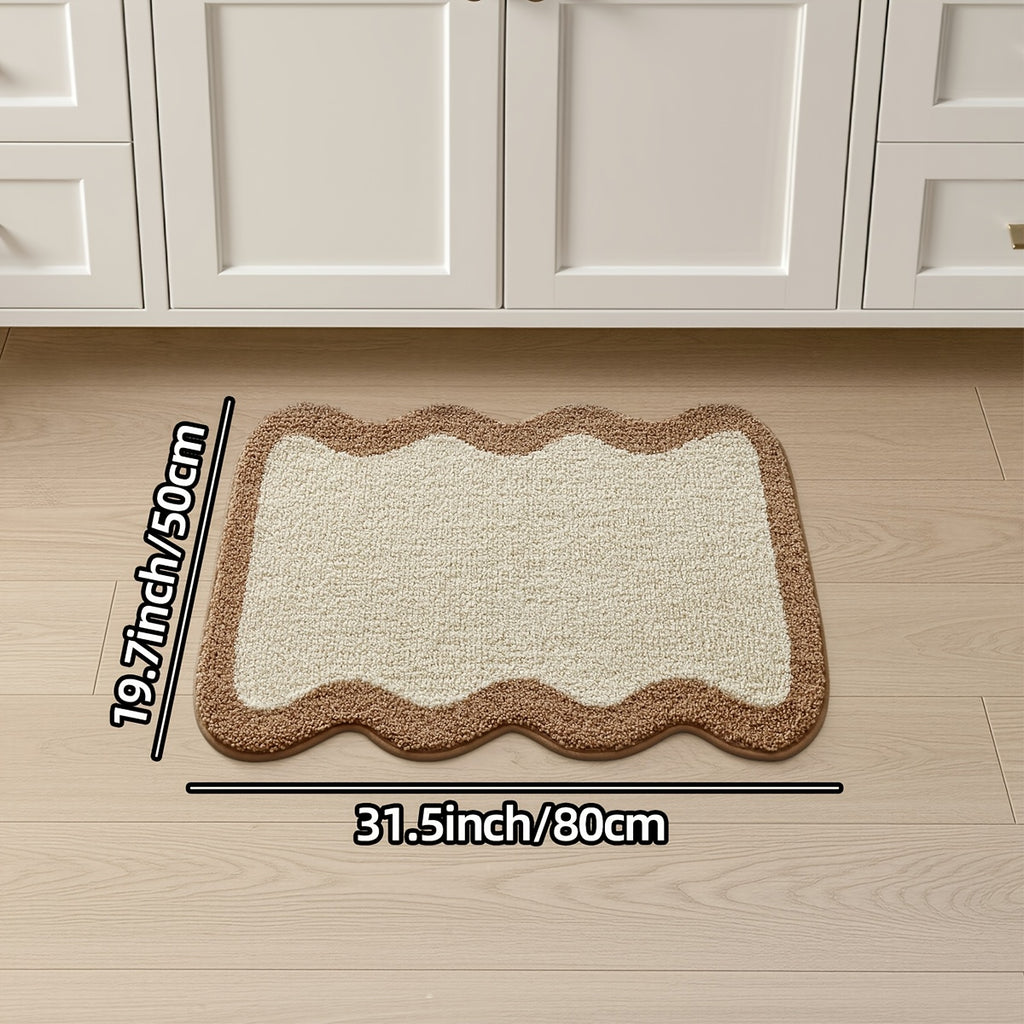 15.7x23.6in/40x60cm / Ondulation Bicolore - Kaki