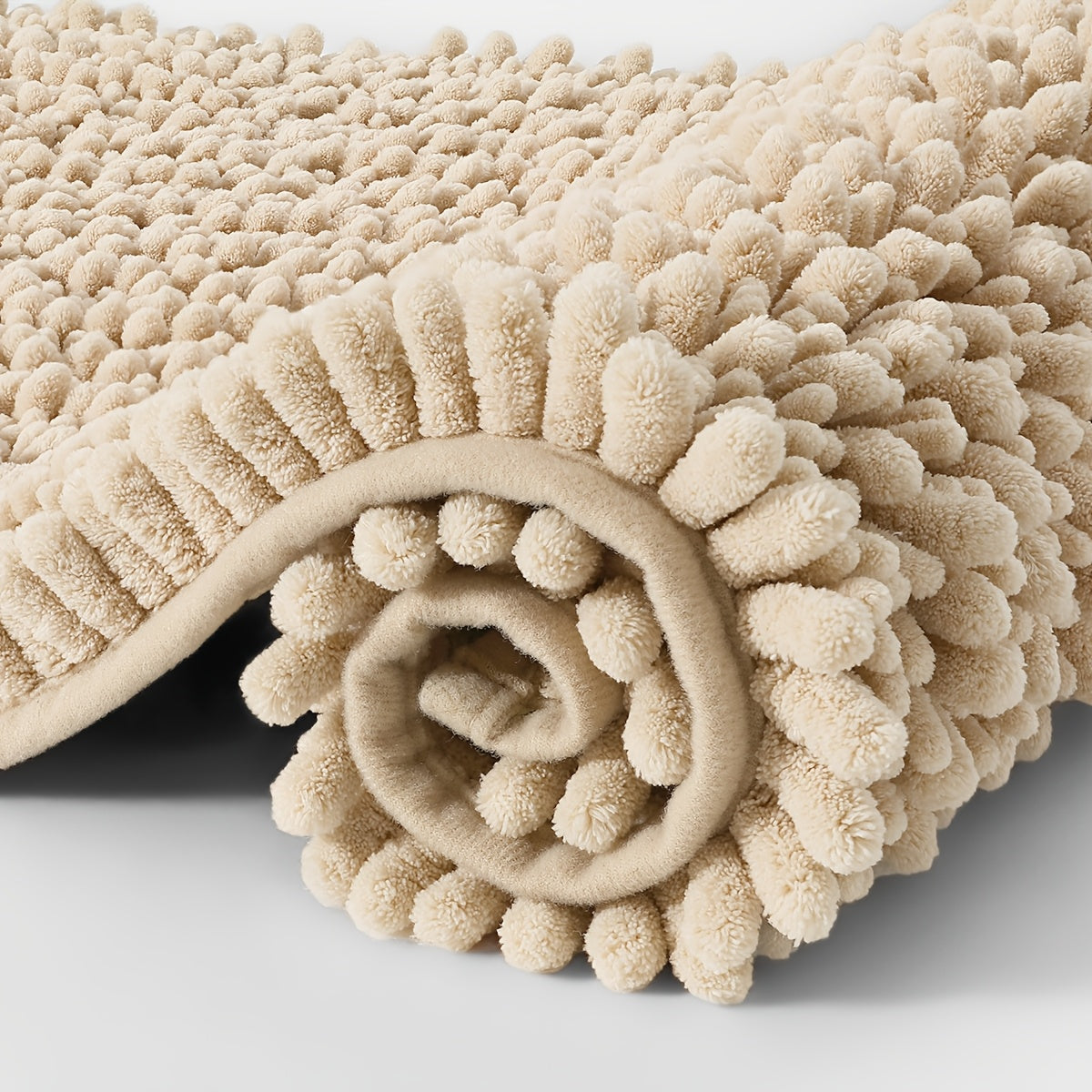 Tapis de bain chenille, dos TPR