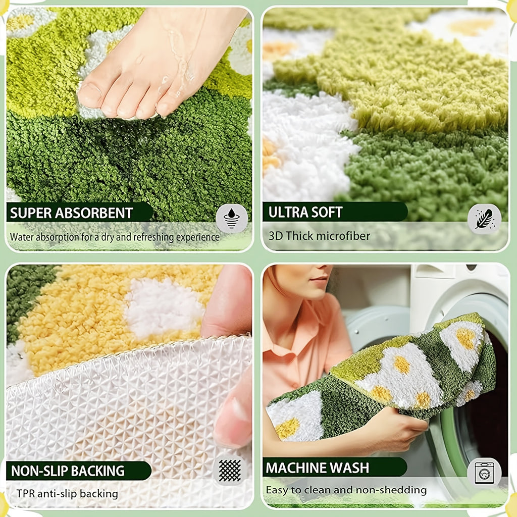 Tapis de bain galet 2, dos caoutchouc