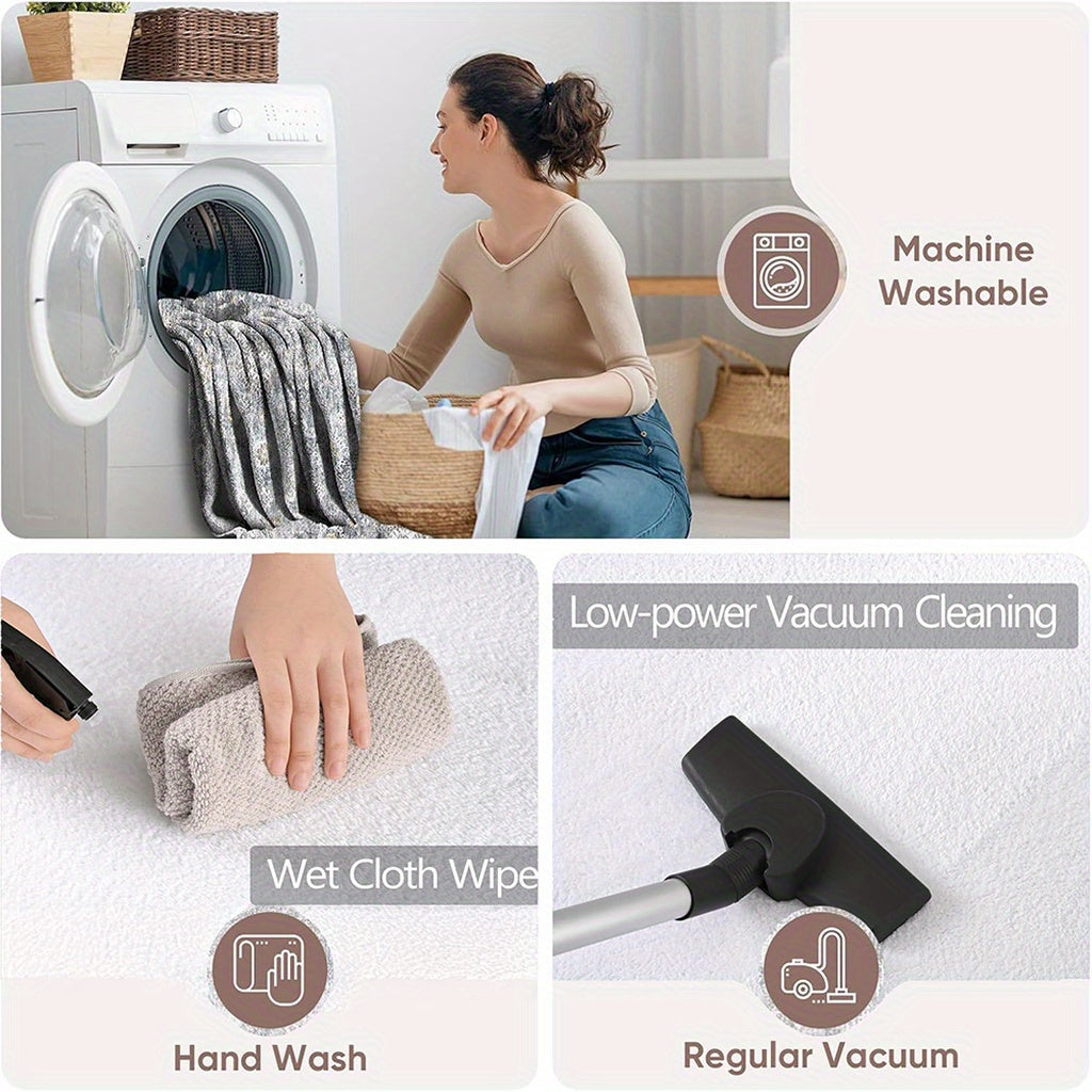 Tapis de salle de bain à galets imprimés