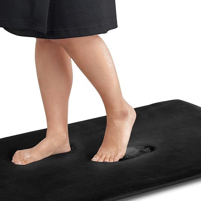 Tapis de bain en mousse à mémoire de forme