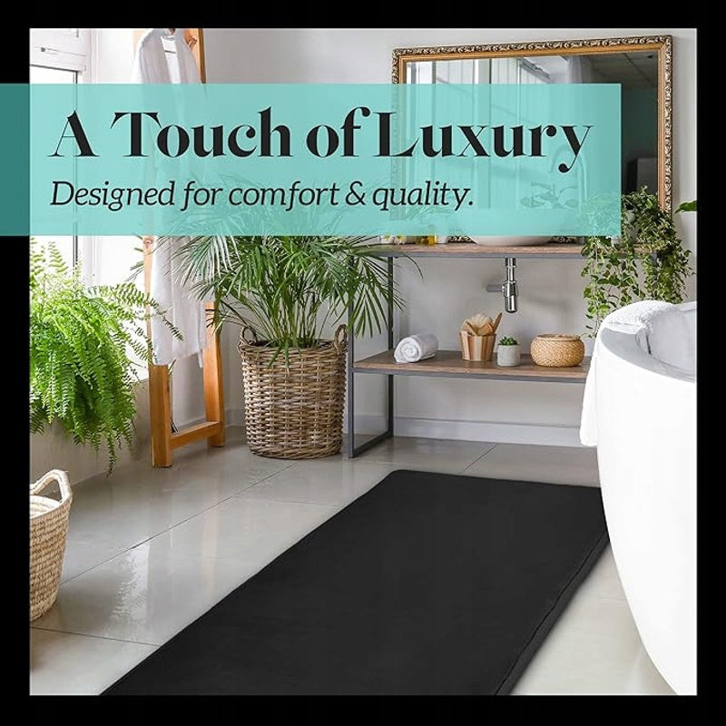 Tapis de bain en mousse à mémoire de forme