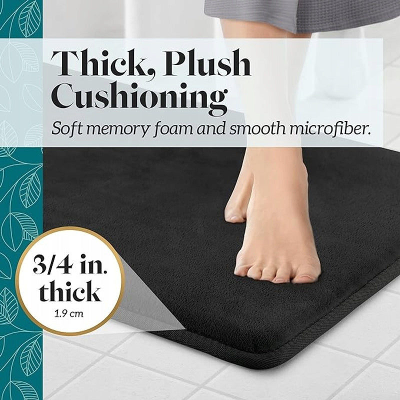 Tapis de bain en mousse à mémoire de forme
