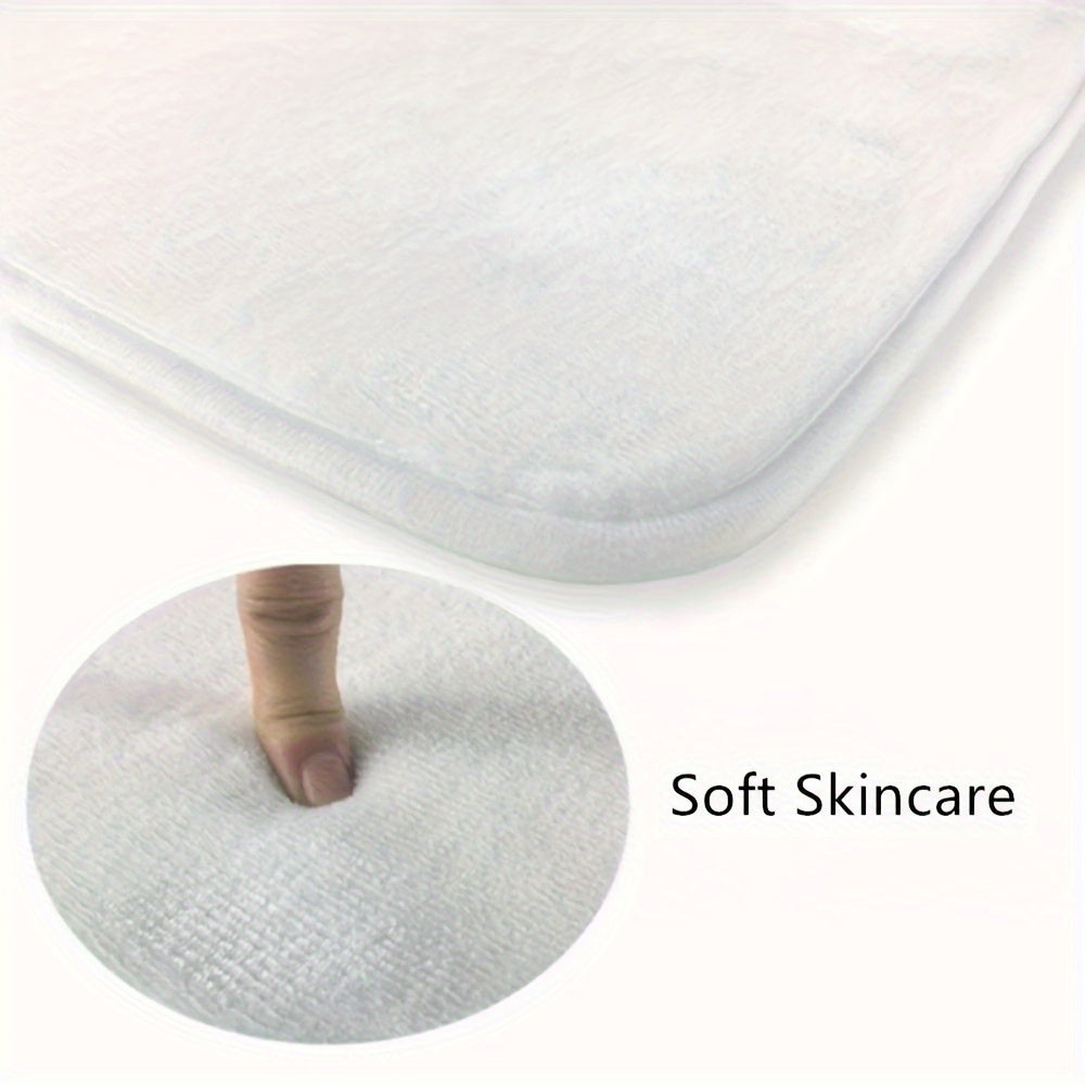 Tapis de salle de bain à ondes mousse et profond