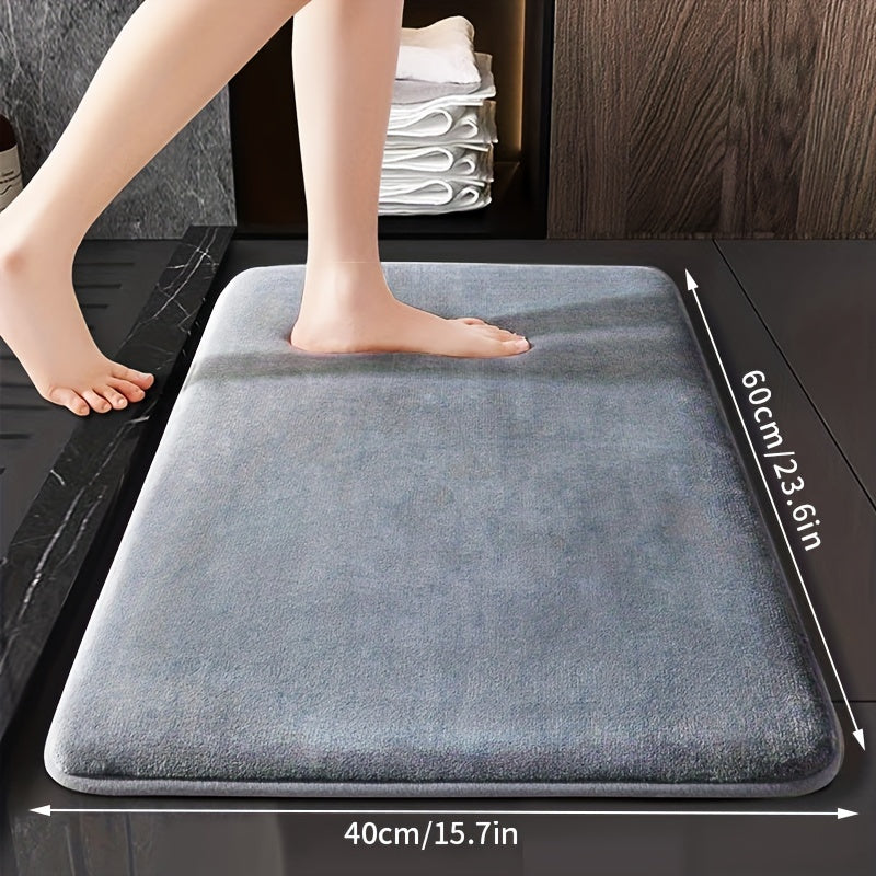 Tapis de bain, velours 560 g/m² épais