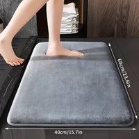 Tapis de bain, velours 560 g/m² épais