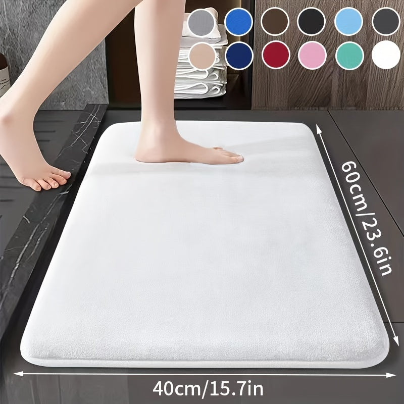 Tapis de bain, velours 560 g/m² épais