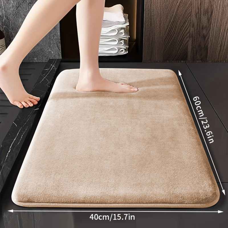 Tapis de bain, velours 560 g/m² épais
