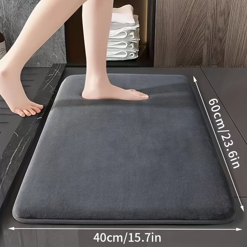 Tapis de bain, velours 560 g/m² épais