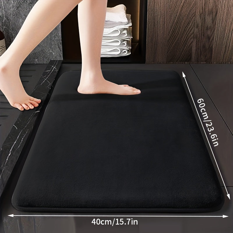 Tapis de bain, velours 560 g/m² épais