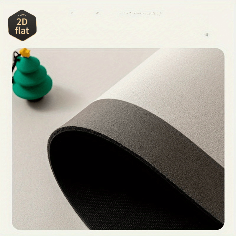 Tapis de toilette en U, diatomite souple