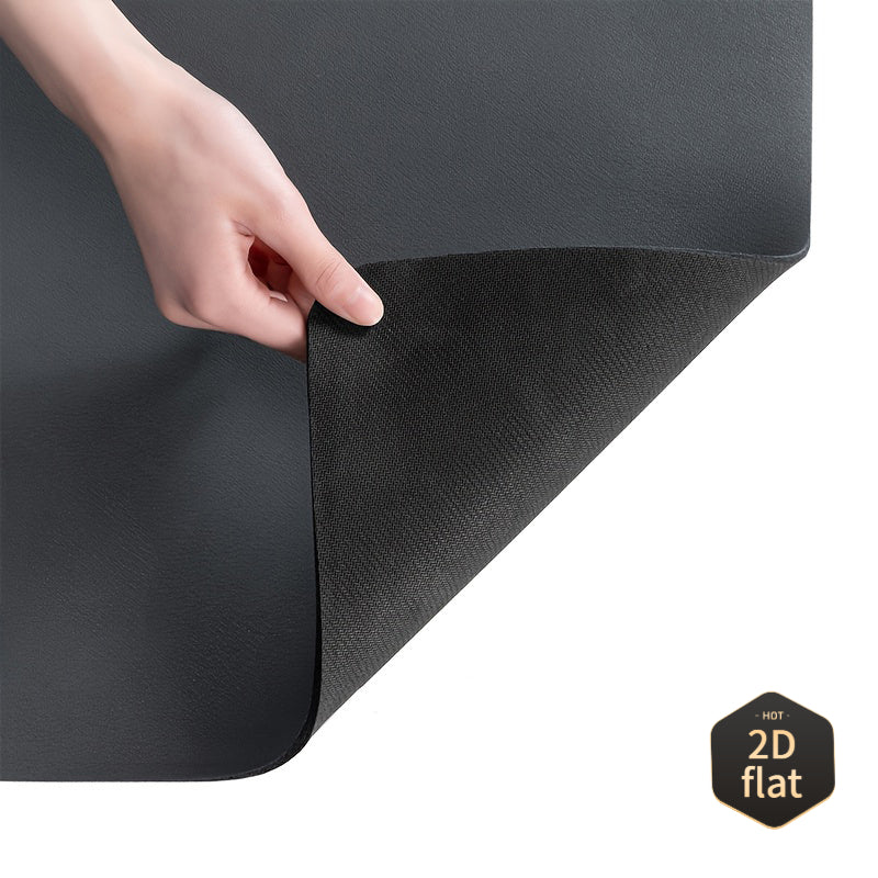Tapis de toilette en U, diatomite souple