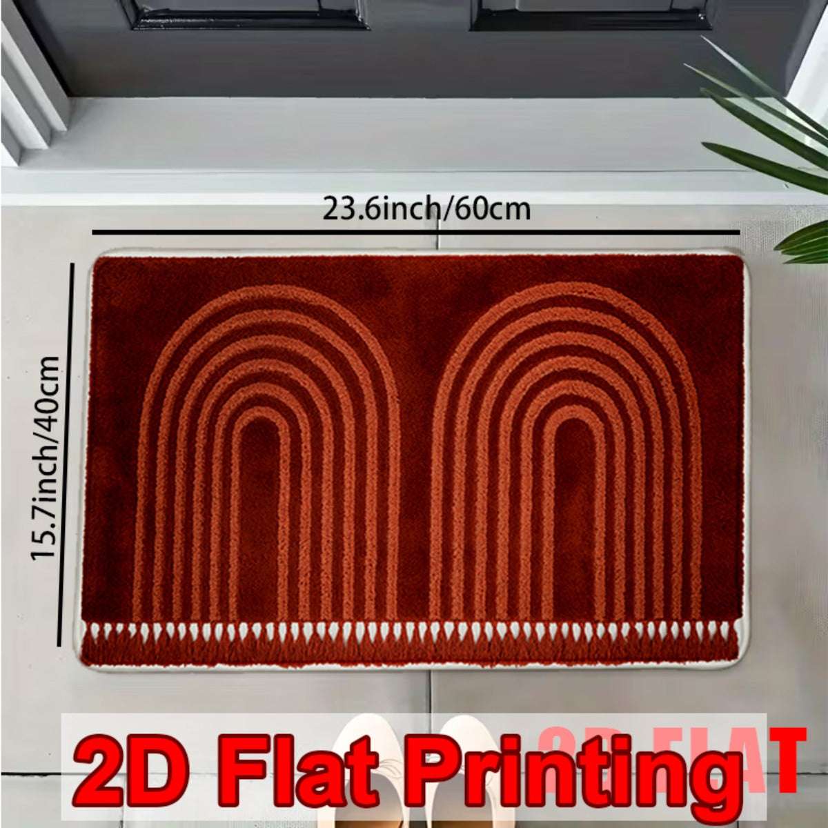 15.7 po x 23.6 po (40 x 60 cm)