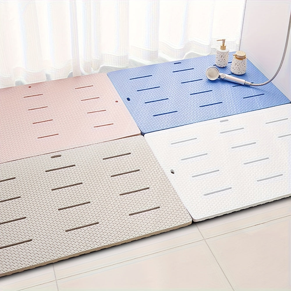 Tapis de douche antidérapant caoutchouc et EVA