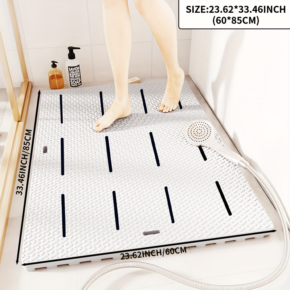 Tapis de douche antidérapant caoutchouc et EVA