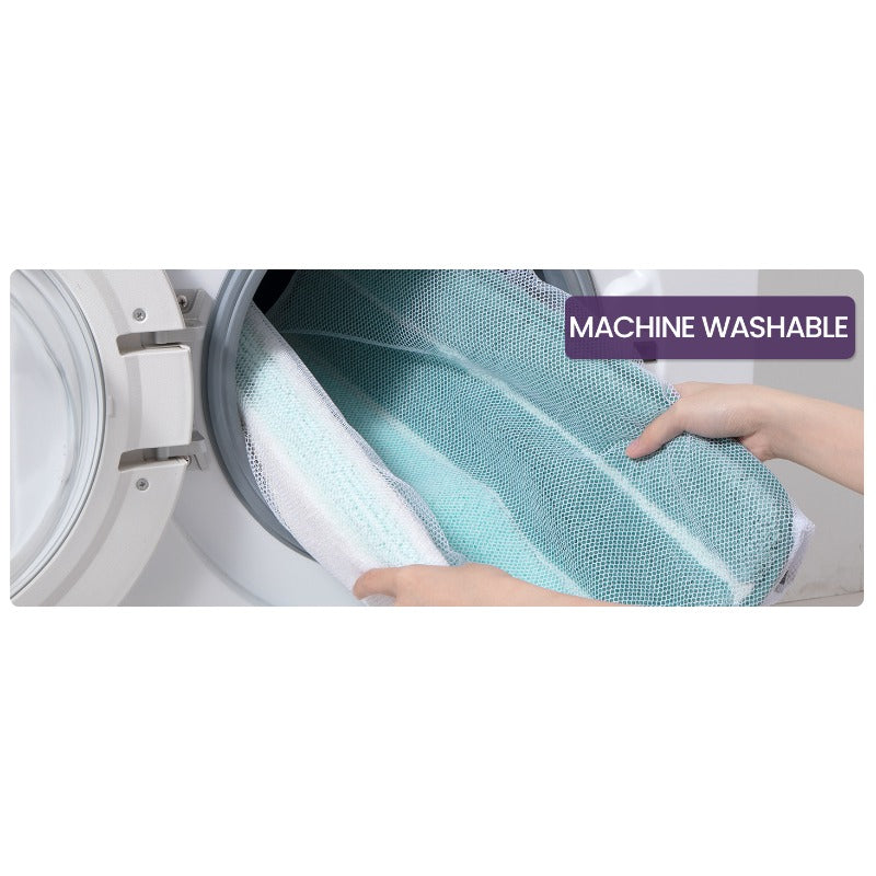Tapis de salle de bain ultra absorbant à rayures dégradées