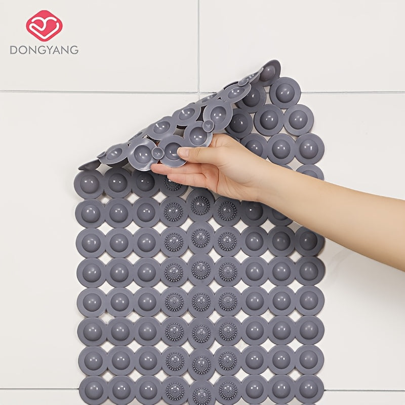 Tapis de salle de bain antidérapant PVC à ventouses
