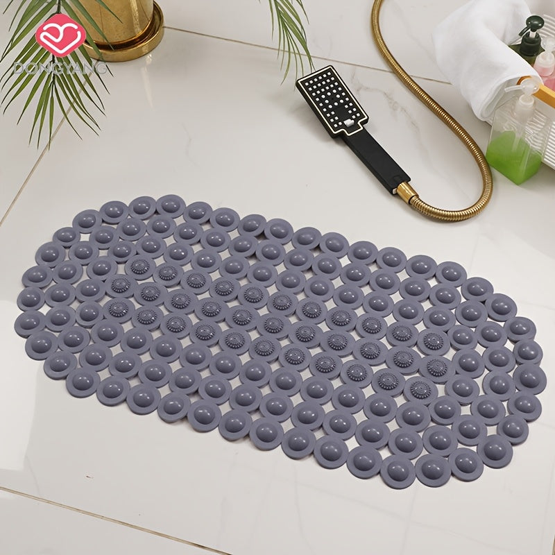 Tapis de salle de bain antidérapant PVC à ventouses