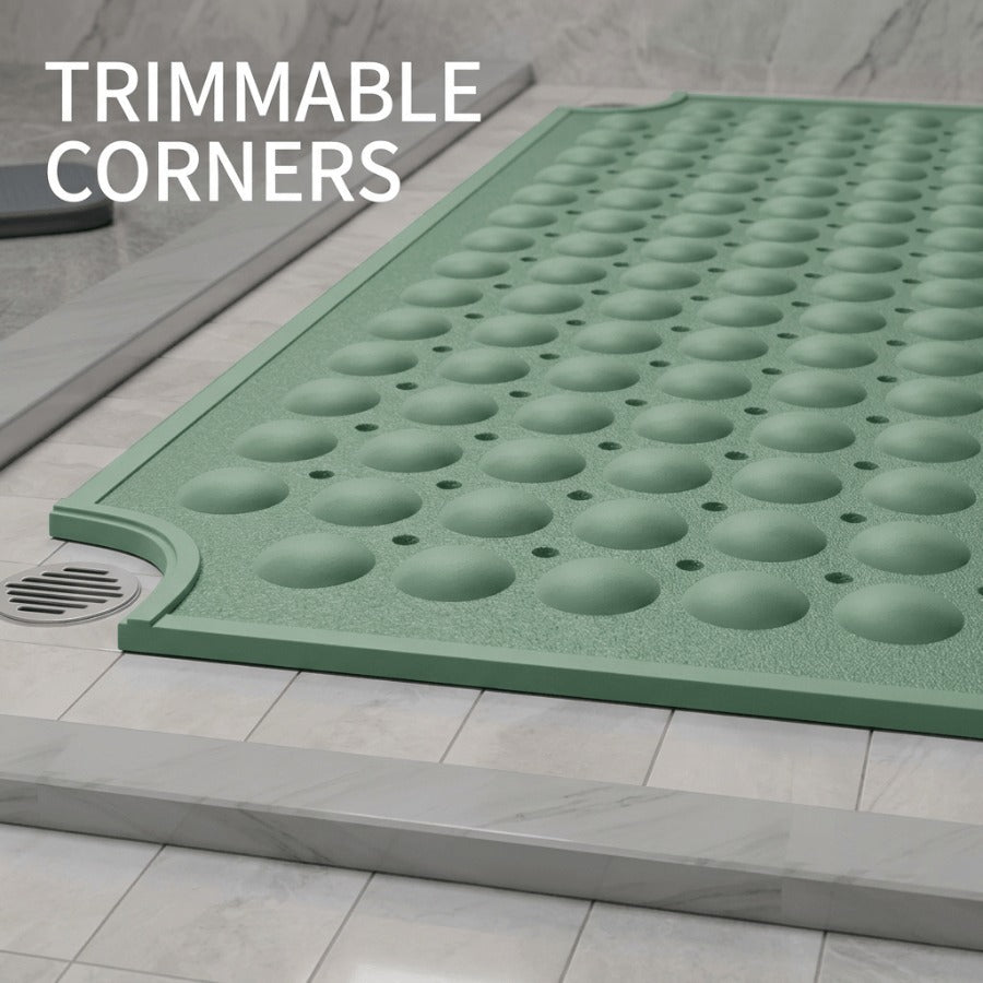 Tapis de salle de bain antidérapant TPE à picots massants