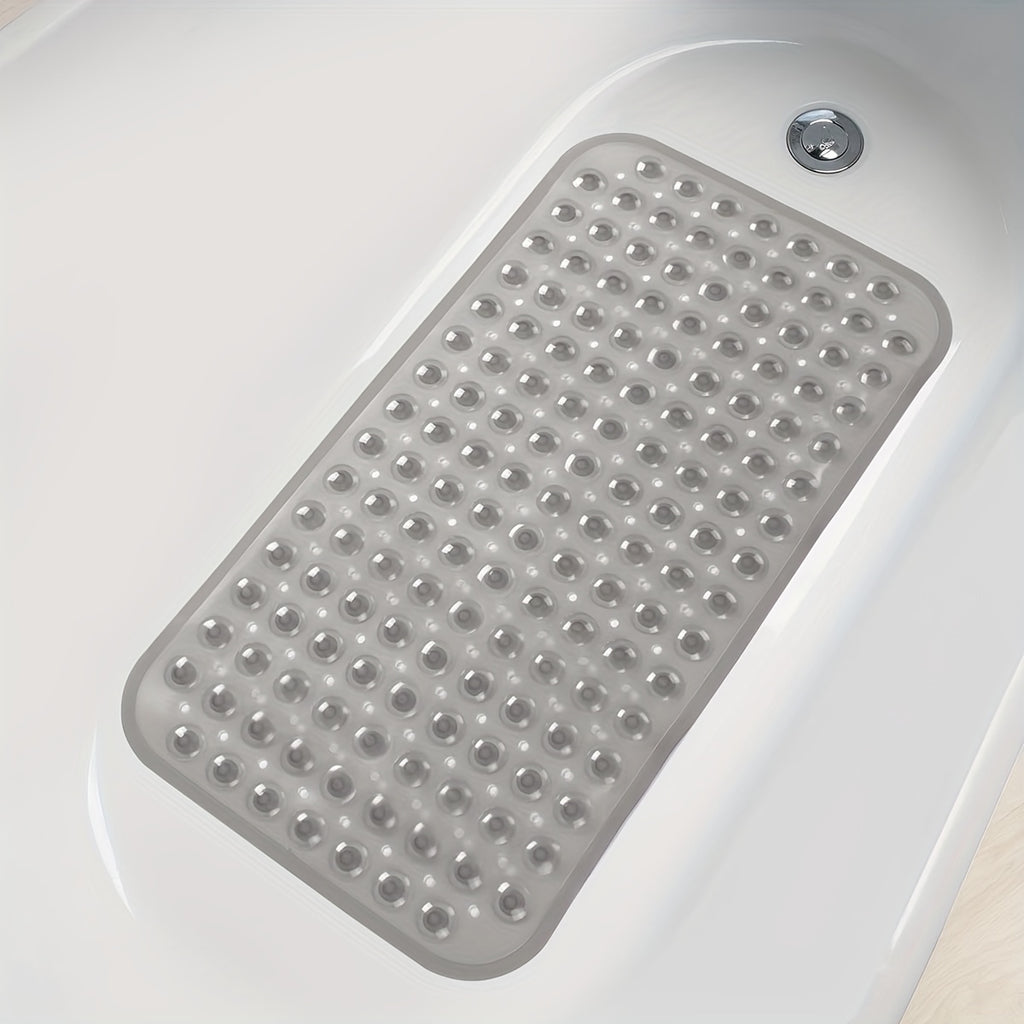 Tapis de salle de bain antidérapant à ventouses pour baignoire