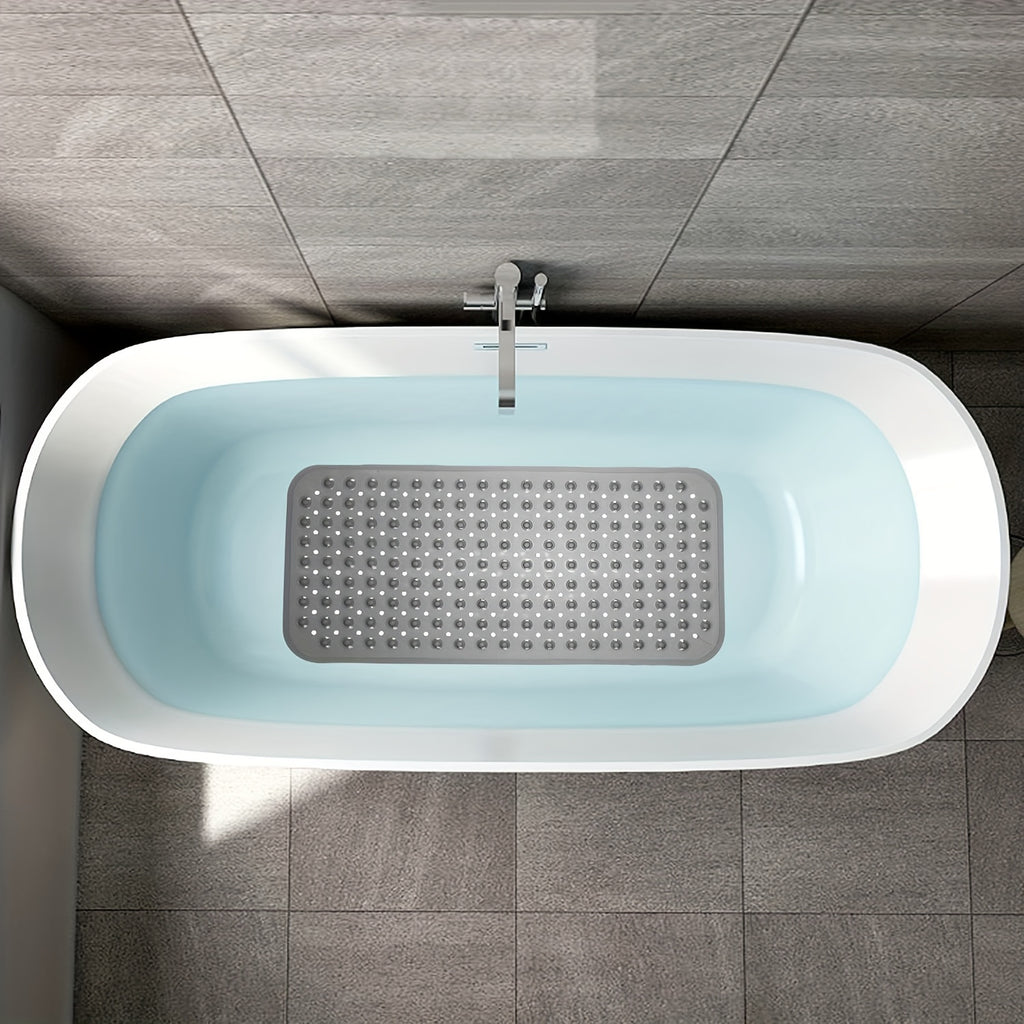 Tapis de salle de bain antidérapant à ventouses pour baignoire