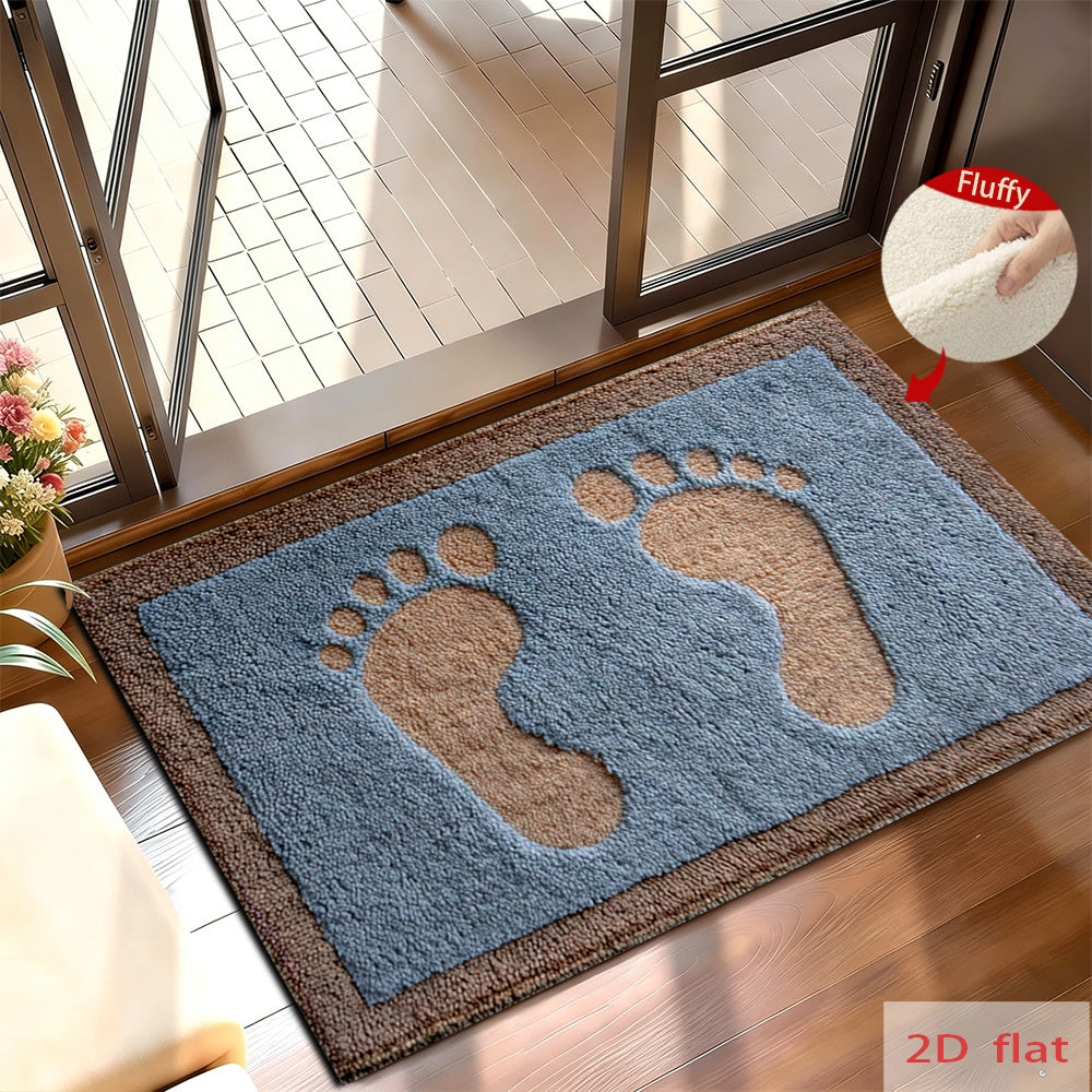 Tapis de salle de bain, dos TPR plein