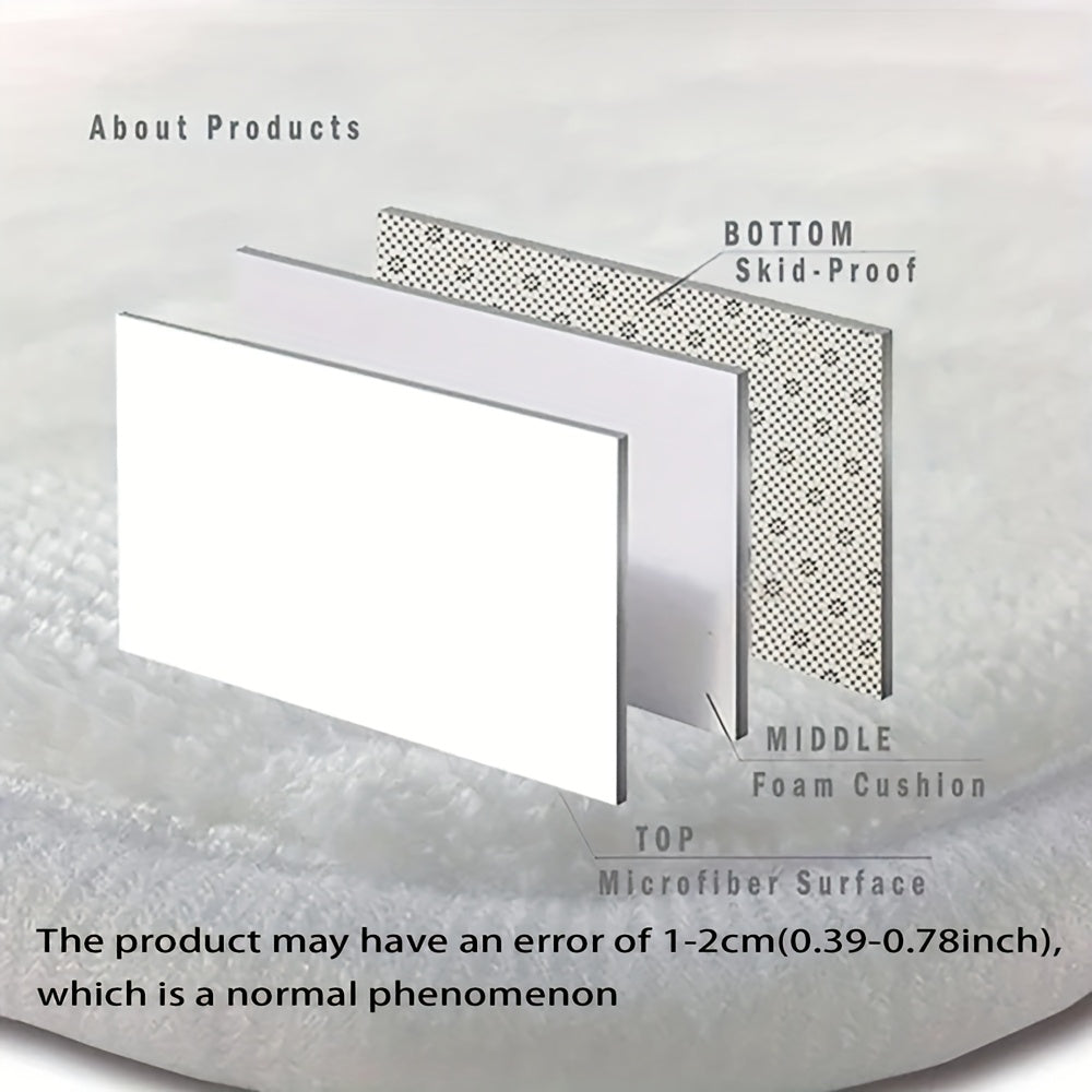 Tapis de salle de bain rayé, 6 formats