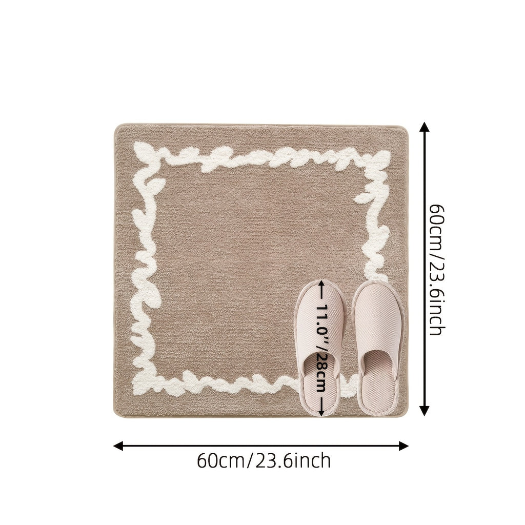 23.6*23.6 pouces / 60*60 cm / Gaze Satin Douce