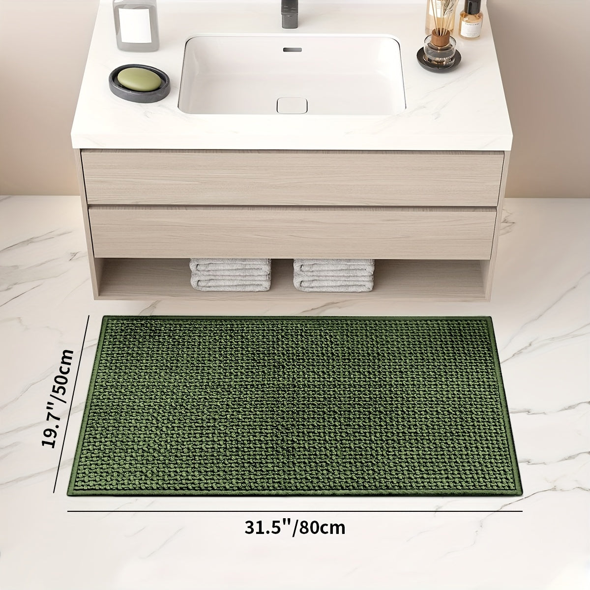 Vert / 19,7x31,5 Pouces/50x80cm