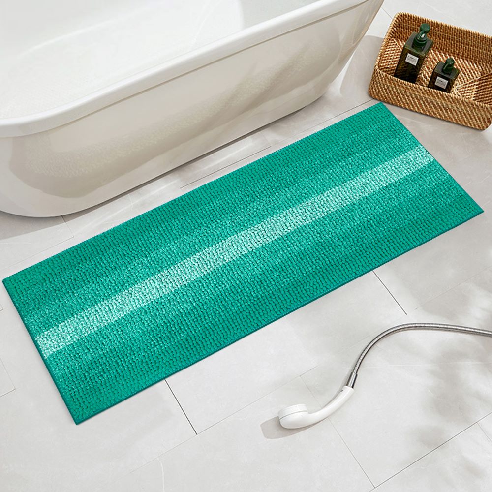 Tapis de salle de bain chenille
