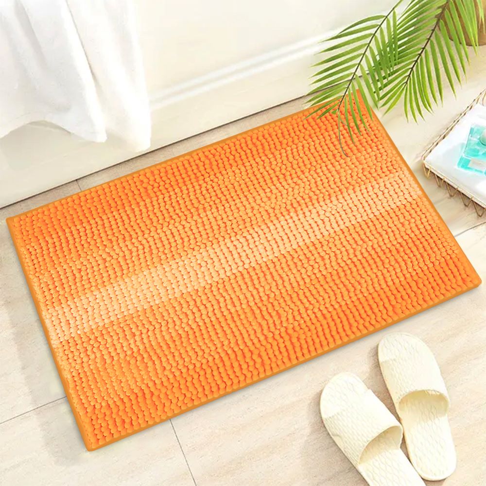 Tapis de salle de bain chenille