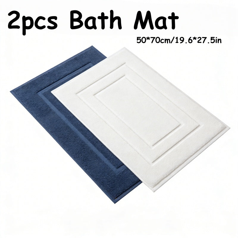 2 pièces 50*70cm / Bleu + Blanc