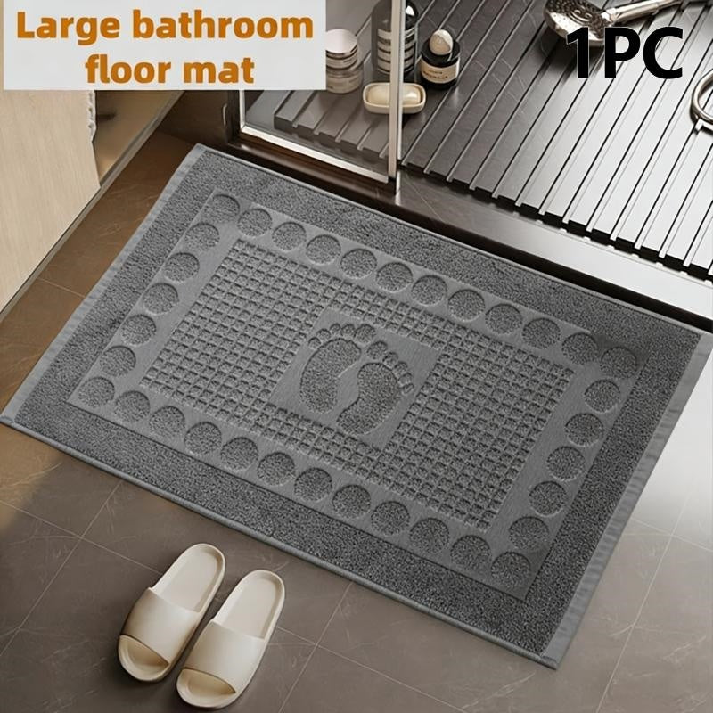Tapis de salle de bain épais qualité hôtel