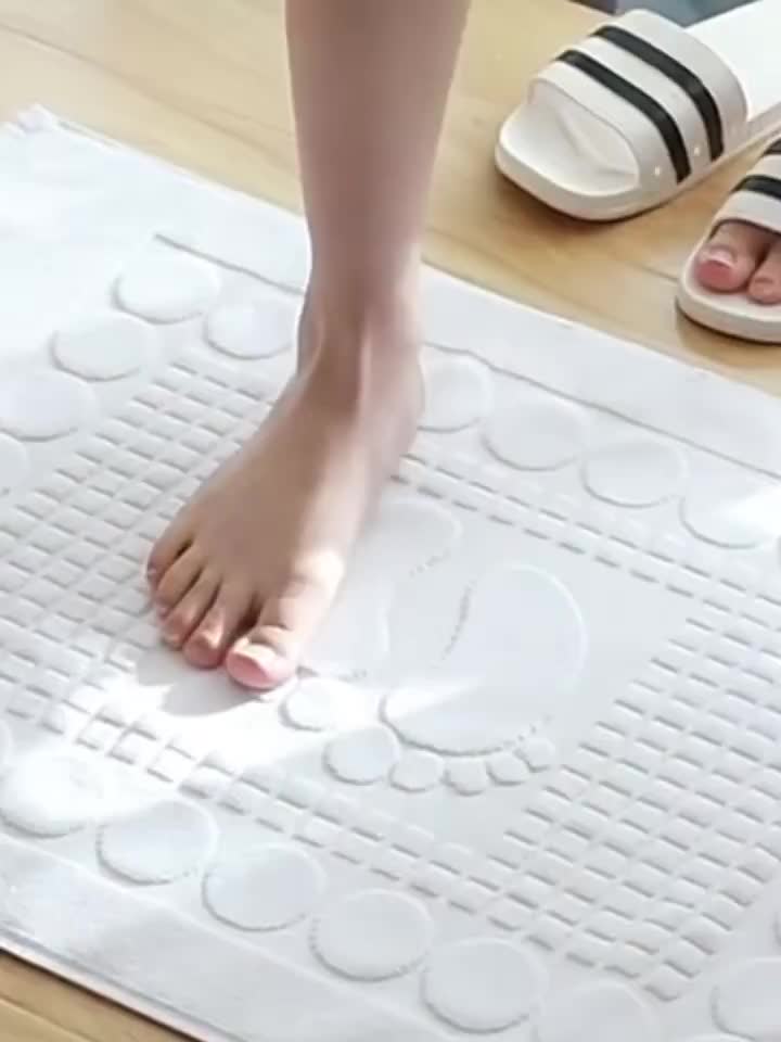 Tapis de salle de bain épais qualité hôtel