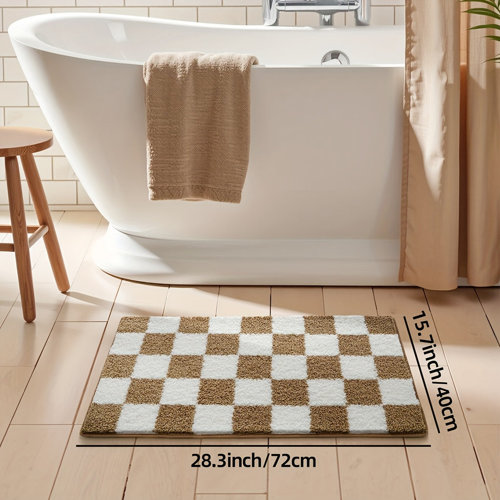 Grille Amusante d'Échecs ZR - Marron / 15,7x28,3 pouces / 40x72 cm