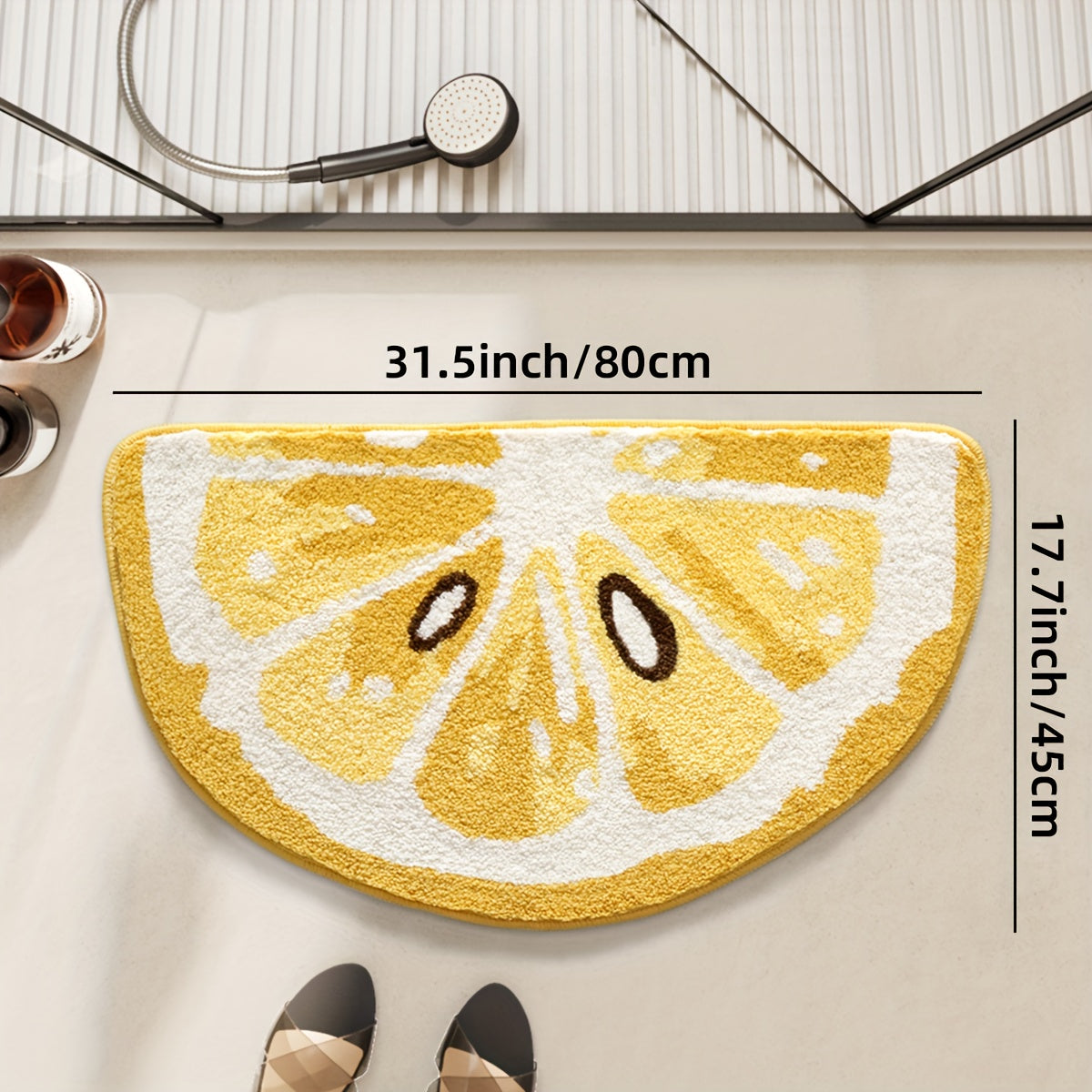Un demi citron / 17.7 × 31.5 pouces (45 × 80 cm)