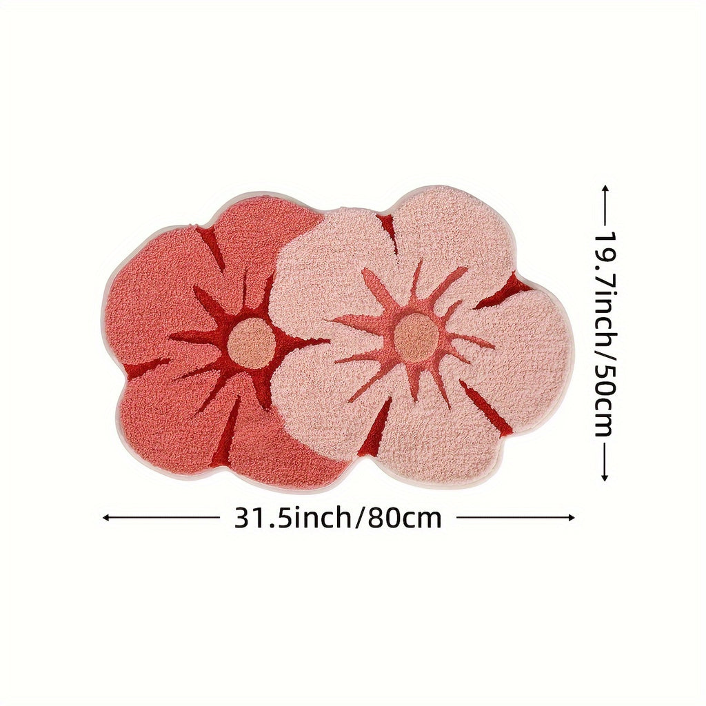 Fleur Ombre / 19,7 × 31,5 Pouces (50 × 80 Cm)
