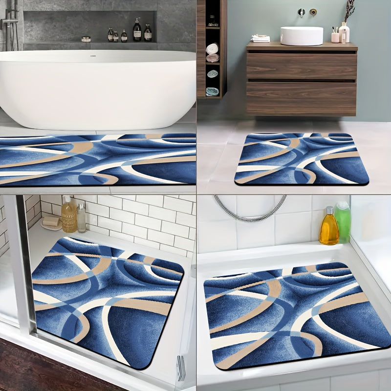 Tapis de salle de bain en diatomite, jusqu'à 120 cm