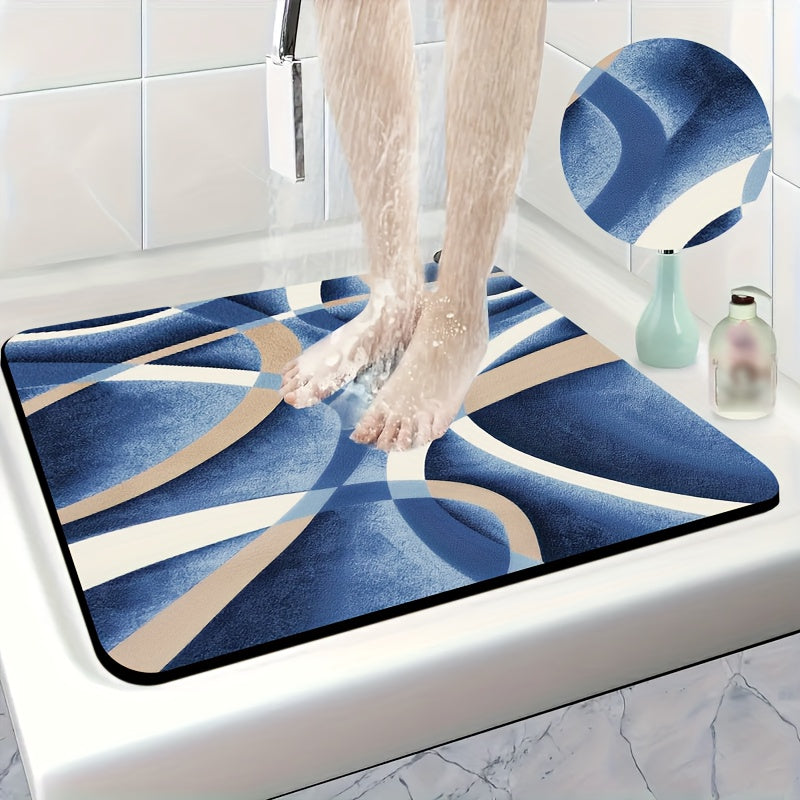 Tapis de salle de bain en diatomite, jusqu'à 120 cm