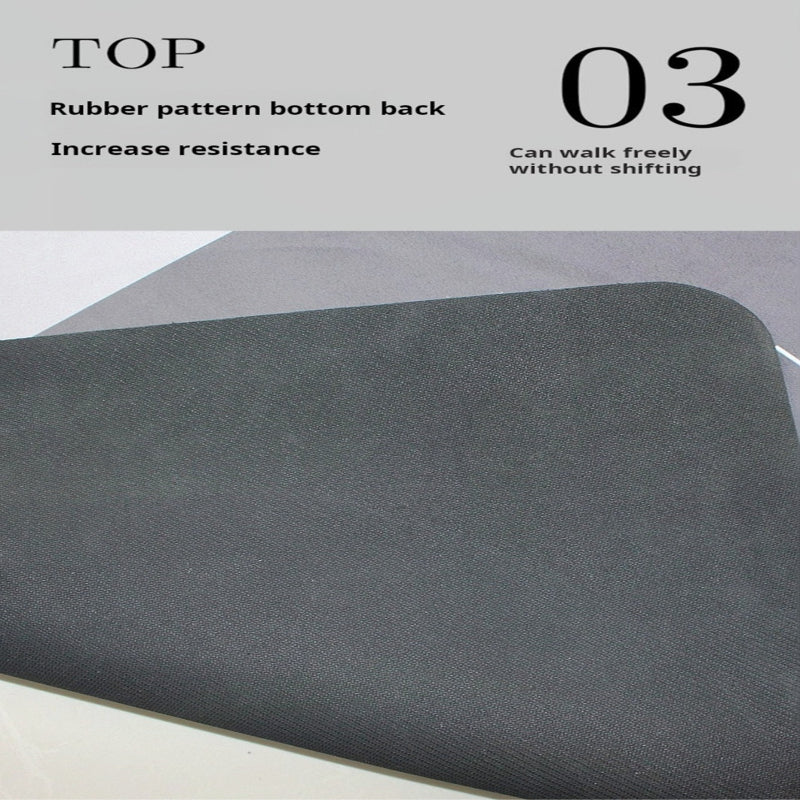 Tapis de salle de bain en diatomite souple