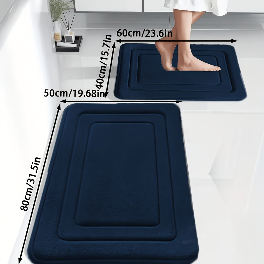 Bleu foncé / 40*60CM+50*80CM