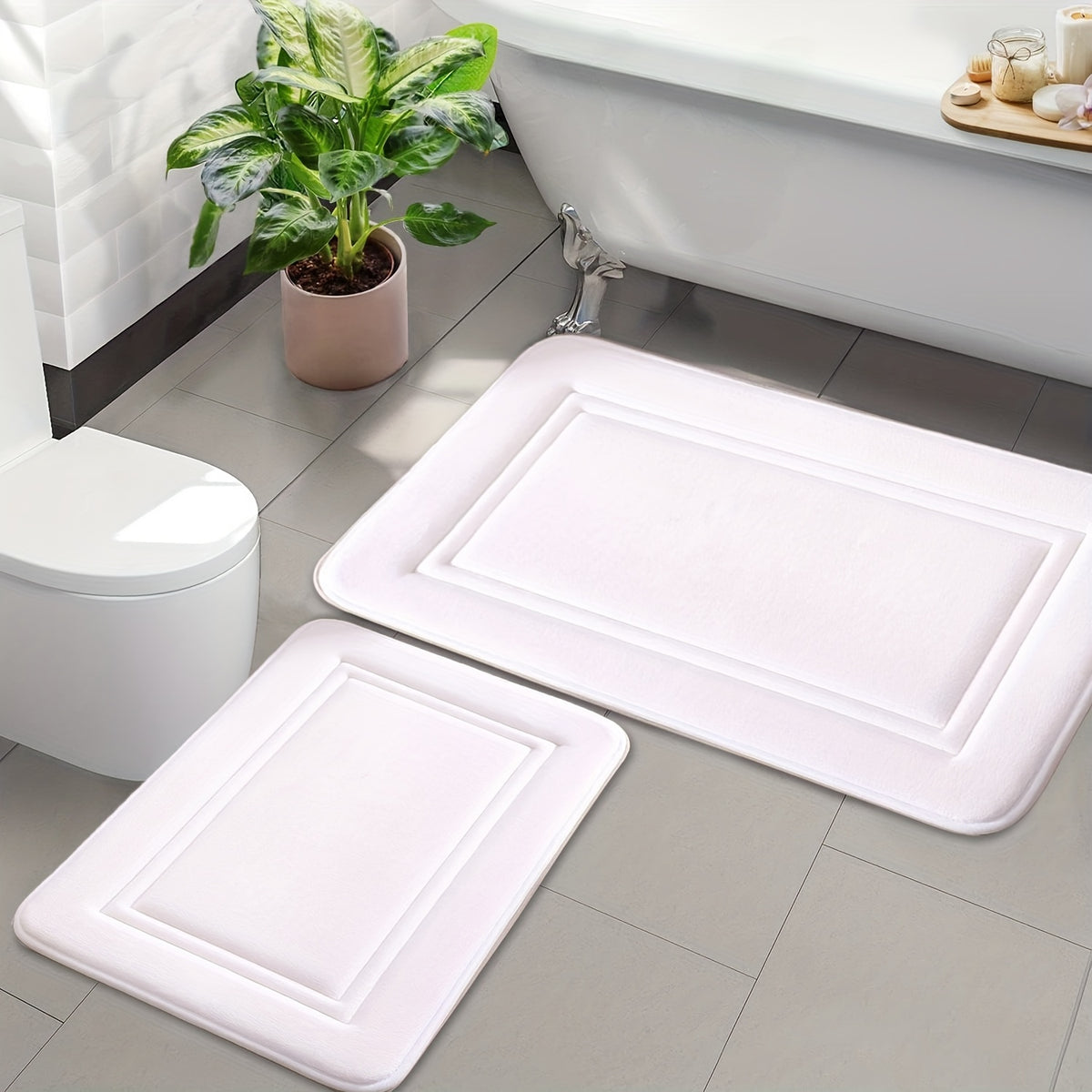 Blanc / 39.88x59.94cm+50.04x80.01cm Image