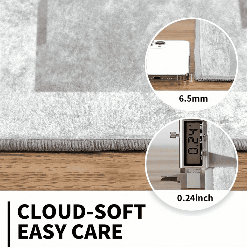 Tapis de salle de bain motif roche fendue