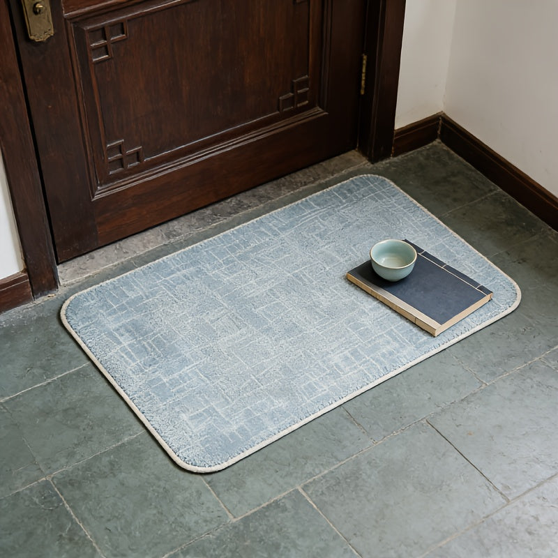 Tapis de salle de bain et d'entrée, coloris aléatoire