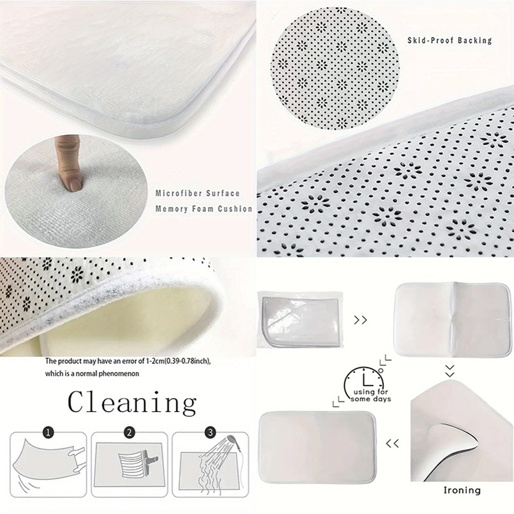 Tapis de salle de bain ethnique, format couloir