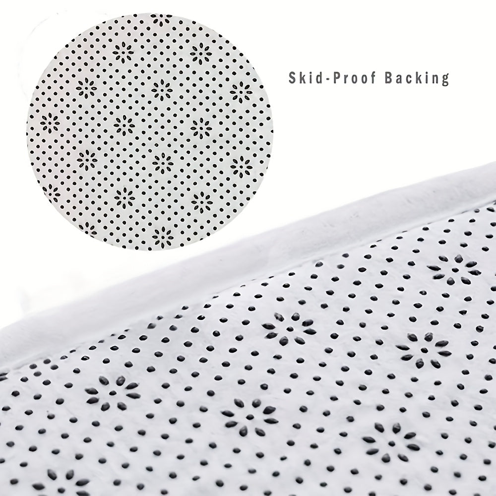 Tapis de salle de bain étoiles de mer en relief, 3 tailles
