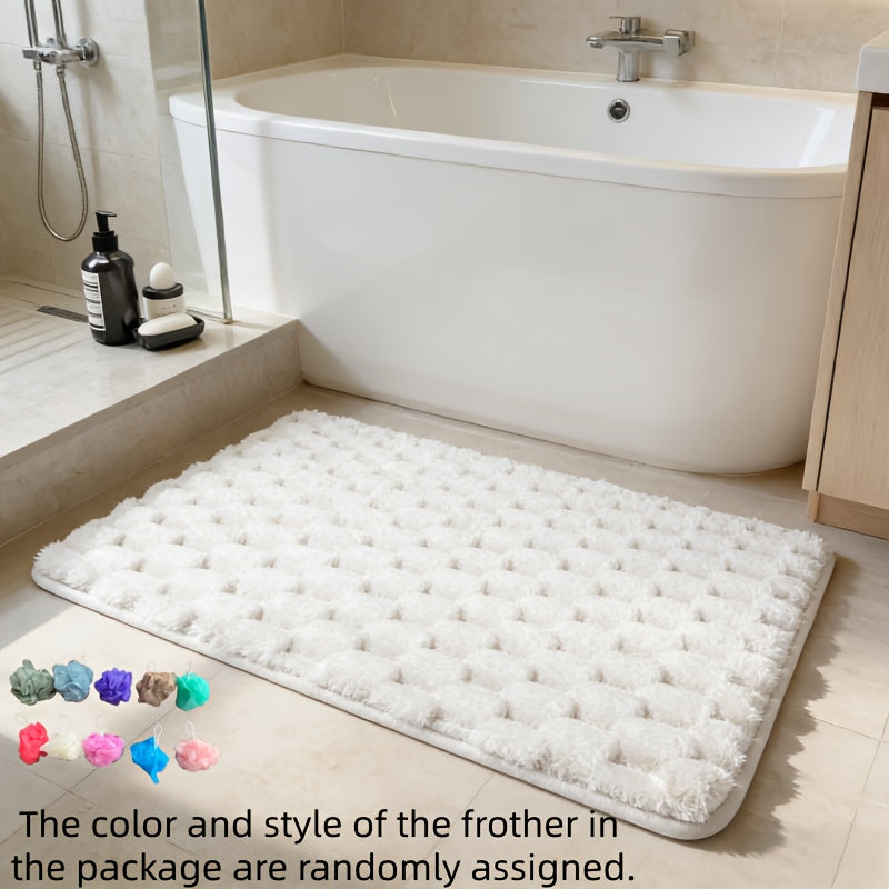 Blanc + 1 fleur de bain